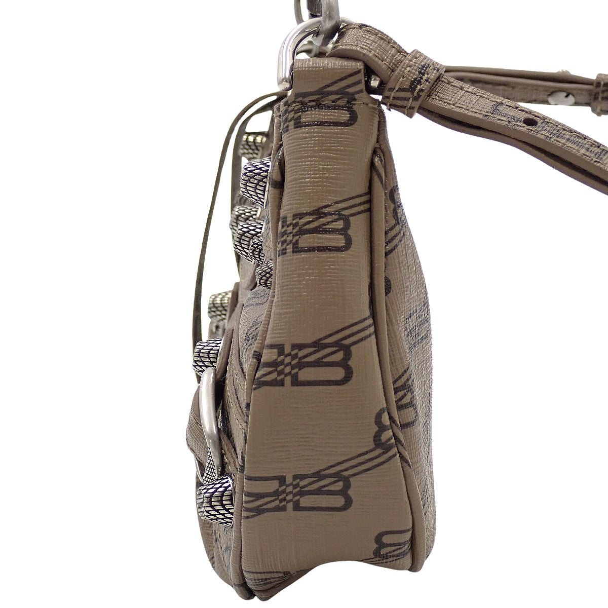 ル・カゴール ミニ レザー ブラウン 695814