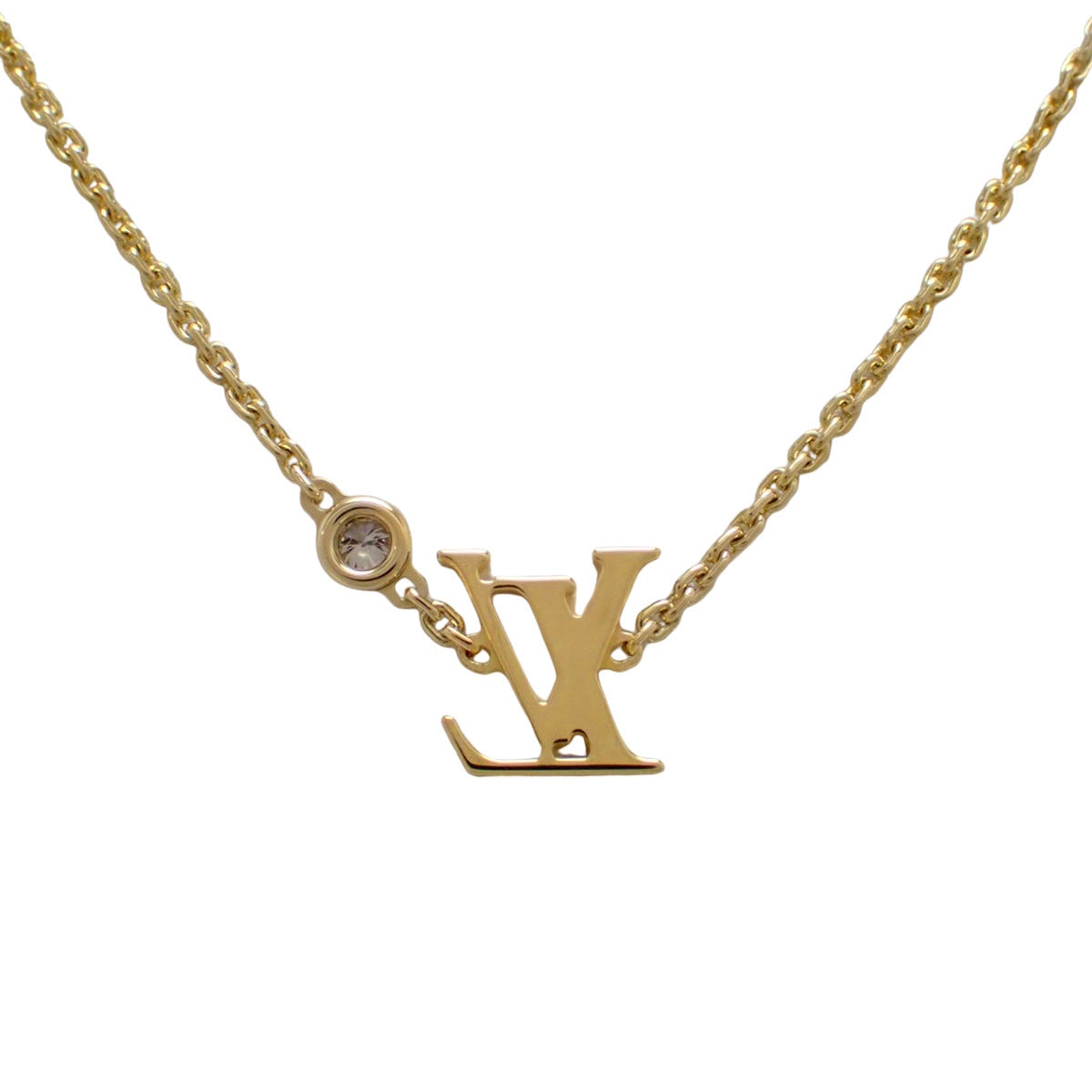 ペンダント イディール ブロッサム LV ダイヤモンド イエローゴールド K18YG 4.1g