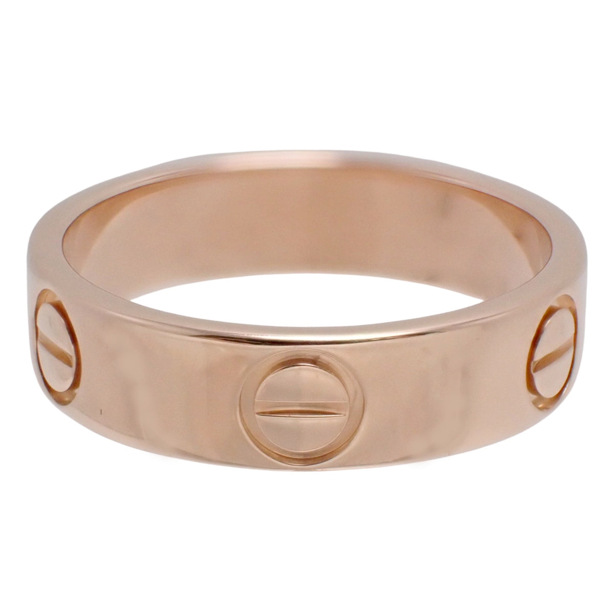 LOVE リング ピンクゴールド K18PG 7.4g