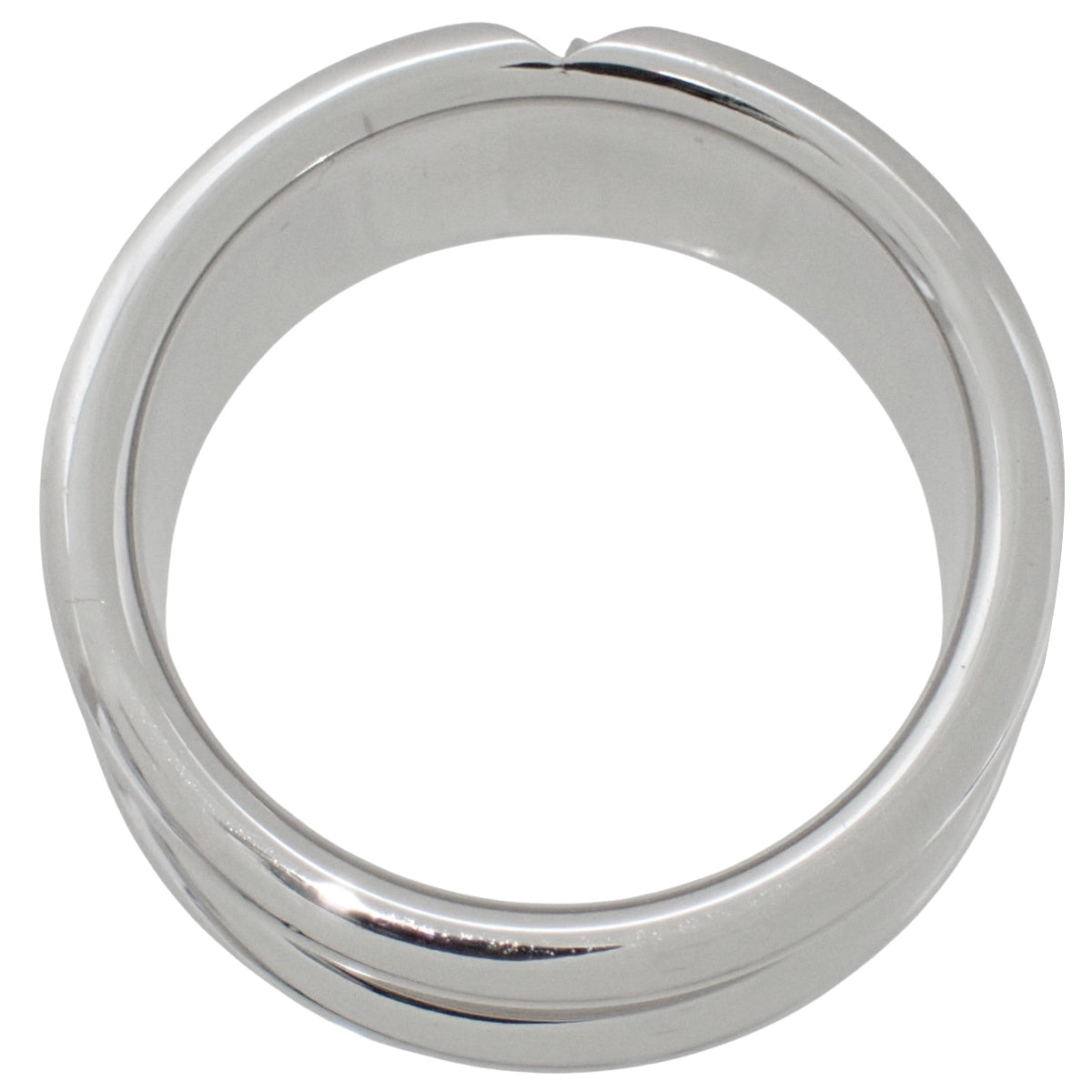 リング LV ヴォルト ワン ダイヤモンド ホワイトゴールド K18WG 54 11.1g