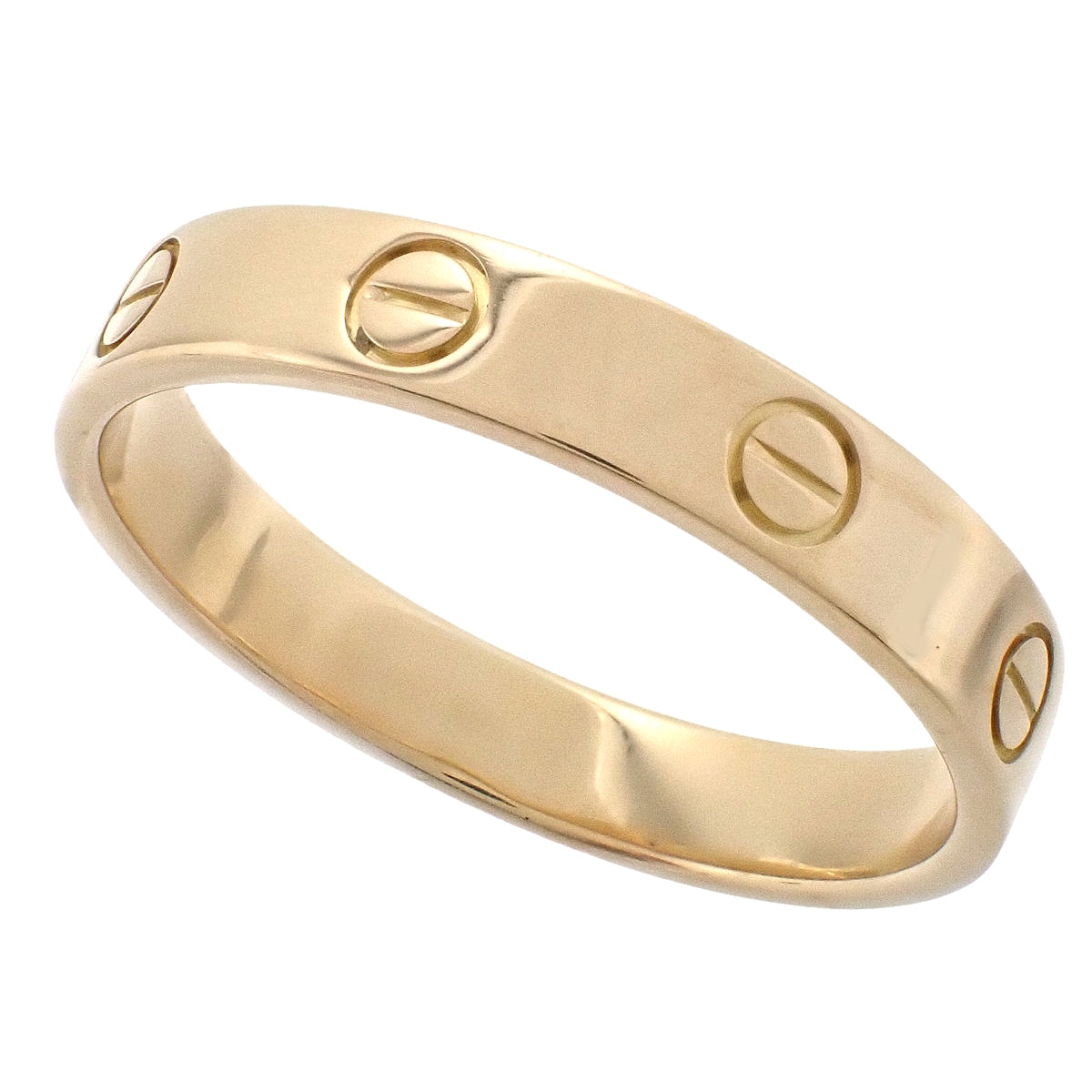 LOVE リング スモールモデル イエローゴールド K18YG 58 4.5g