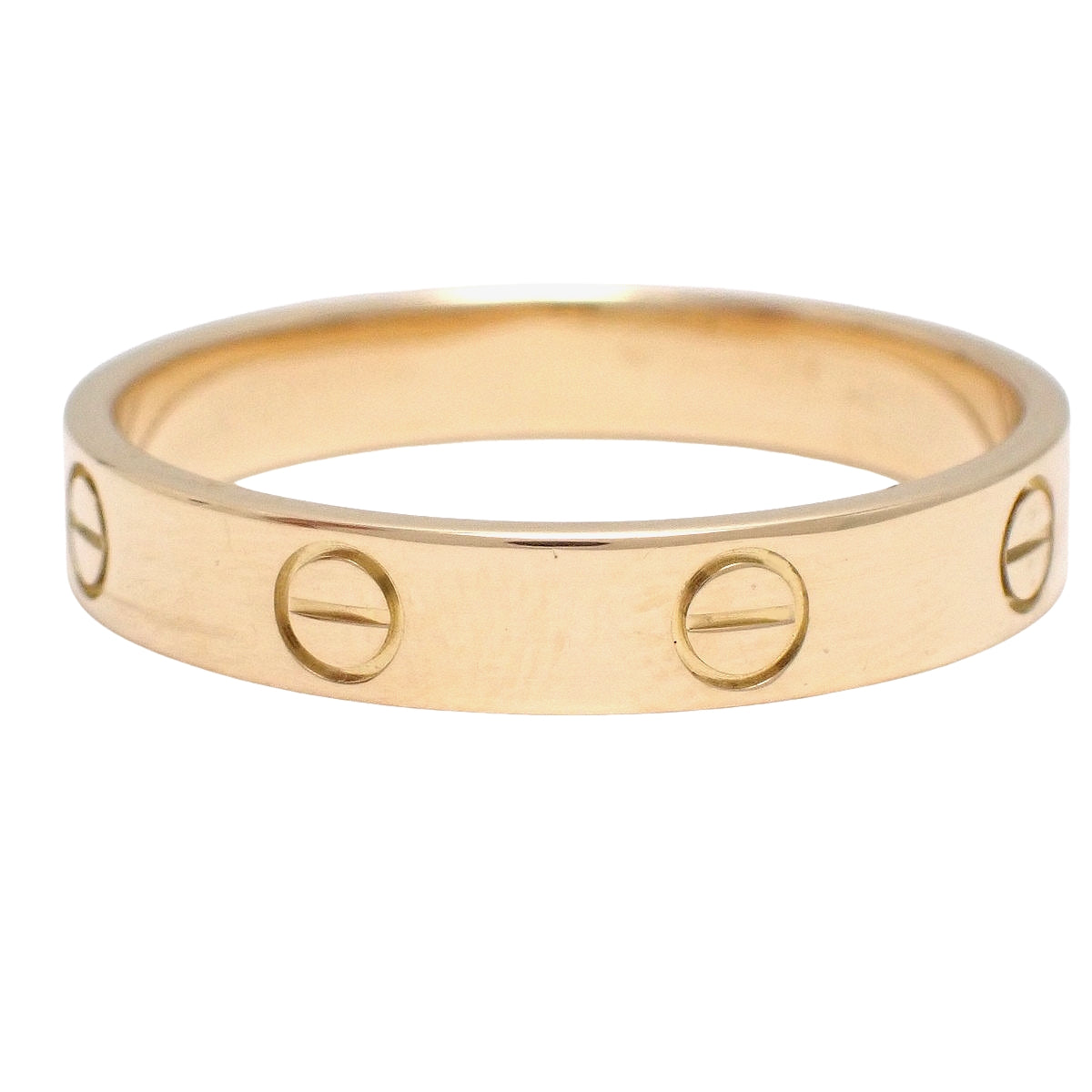 LOVE リング スモールモデル イエローゴールド K18YG 58 4.5g