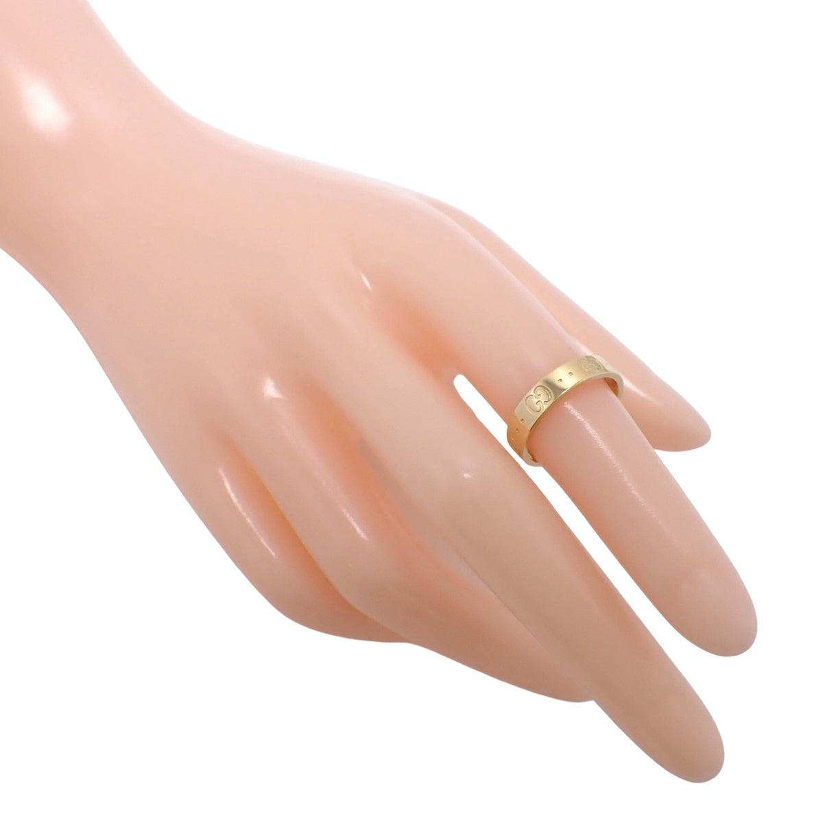 アイコンリング イエローゴールド K18YG 11 3.7g