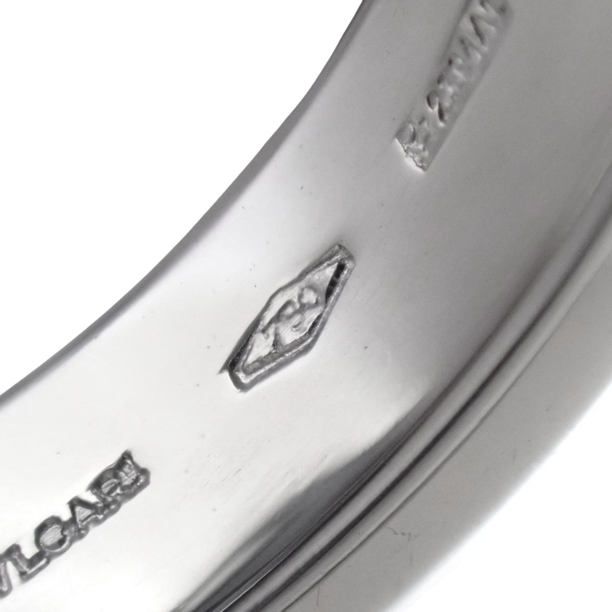 ブルガリブルガリ リング ダイヤモンド ホワイトゴールド K18WG 6.3g