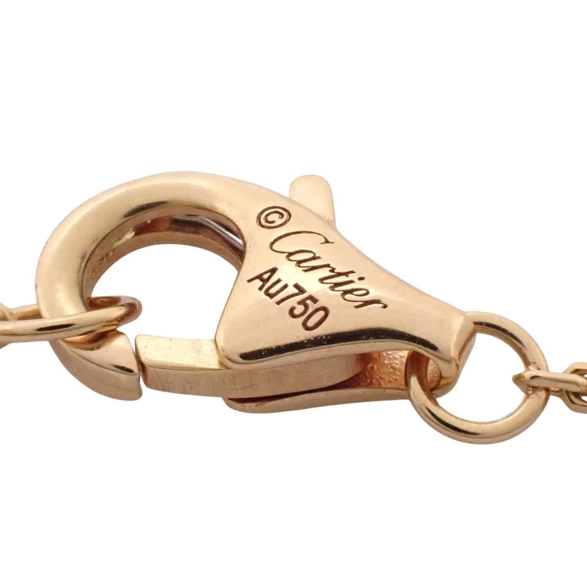 トリニティ ブレスレット K18WG K18PG K18YG 2.3g