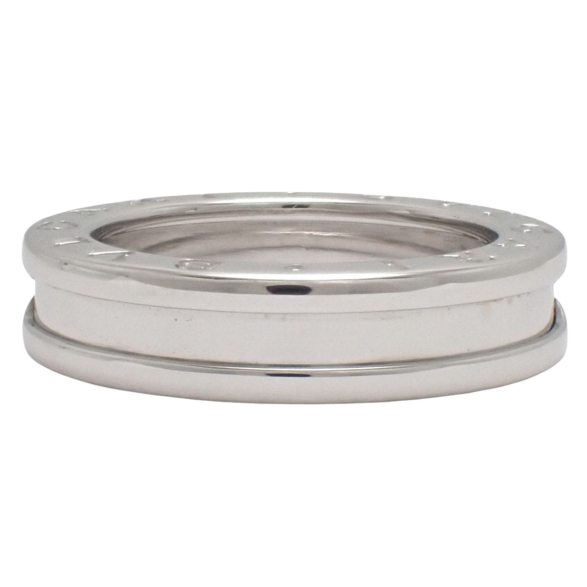 ビー・ゼロワン リング ホワイトゴールド K18WG 9(49)号 6.0g