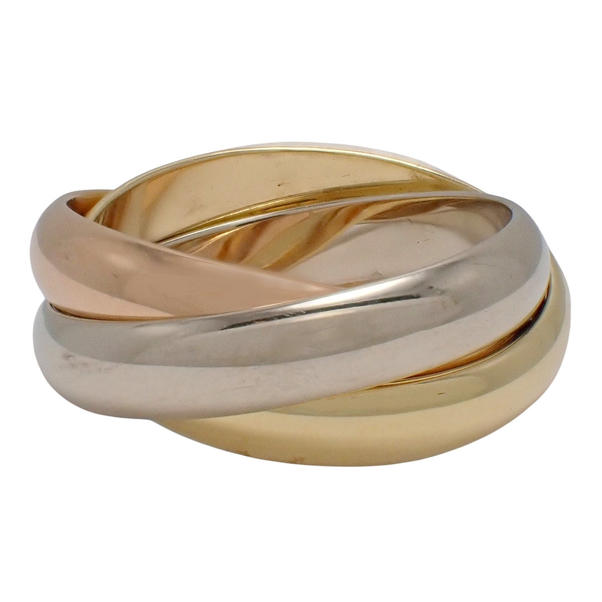 Trinity ring K18YG/PG/WG 53