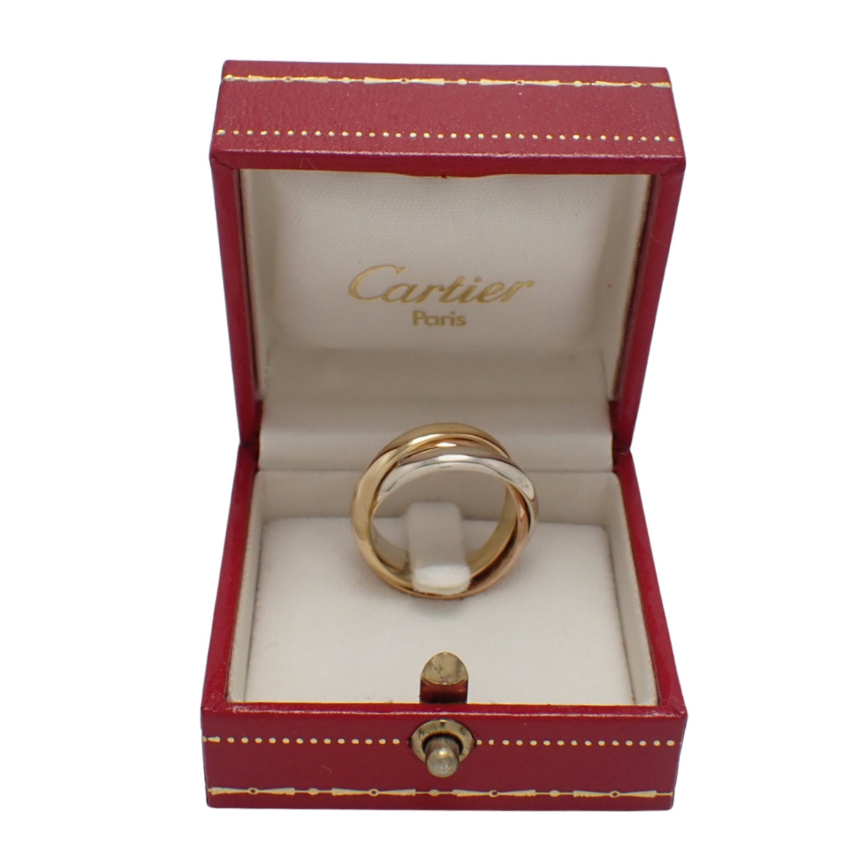 Trinity ring K18YG/PG/WG 53