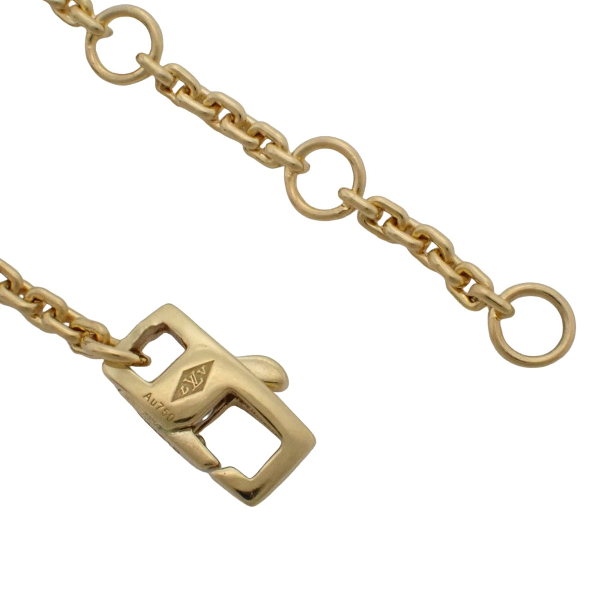 ブレスレット モノグラム･イディール ダイヤモンド K18YG K18PG K18WG 7.1g