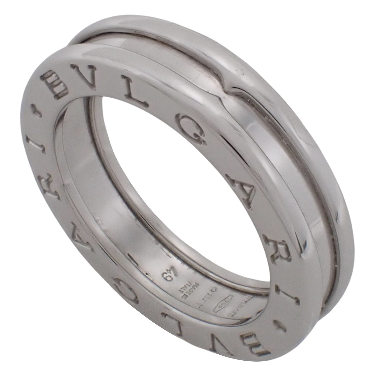 B-zero1 Ring White Gold K18WG 49 5.8g B-zero1