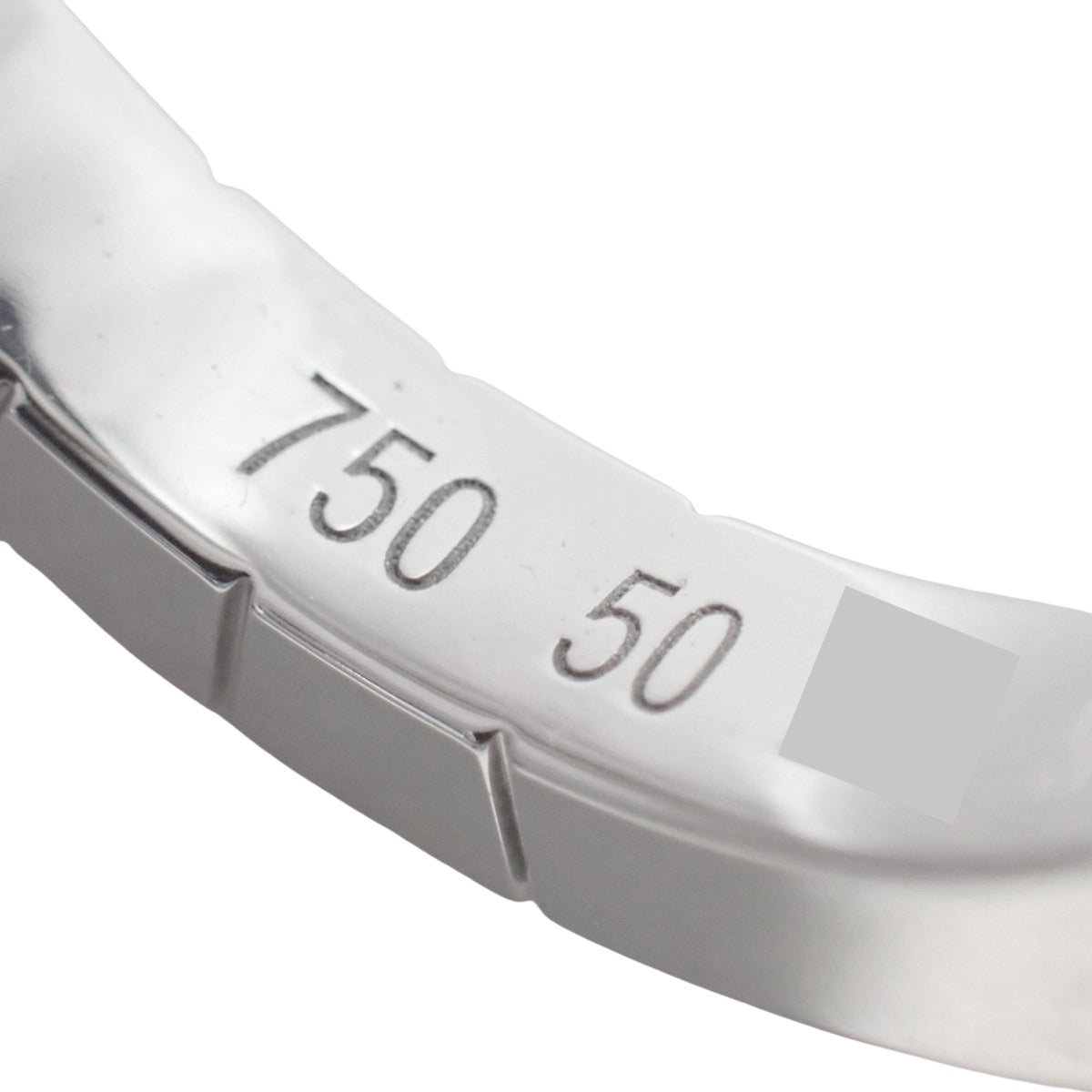 ラニエール リング ホワイトゴールド K18WG 50 6.1g