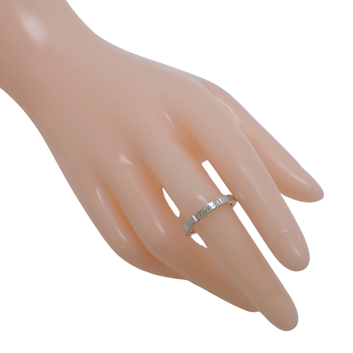 マイヨン パンテール ウェディング リング ホワイトゴールド K18WG 53 4.2g