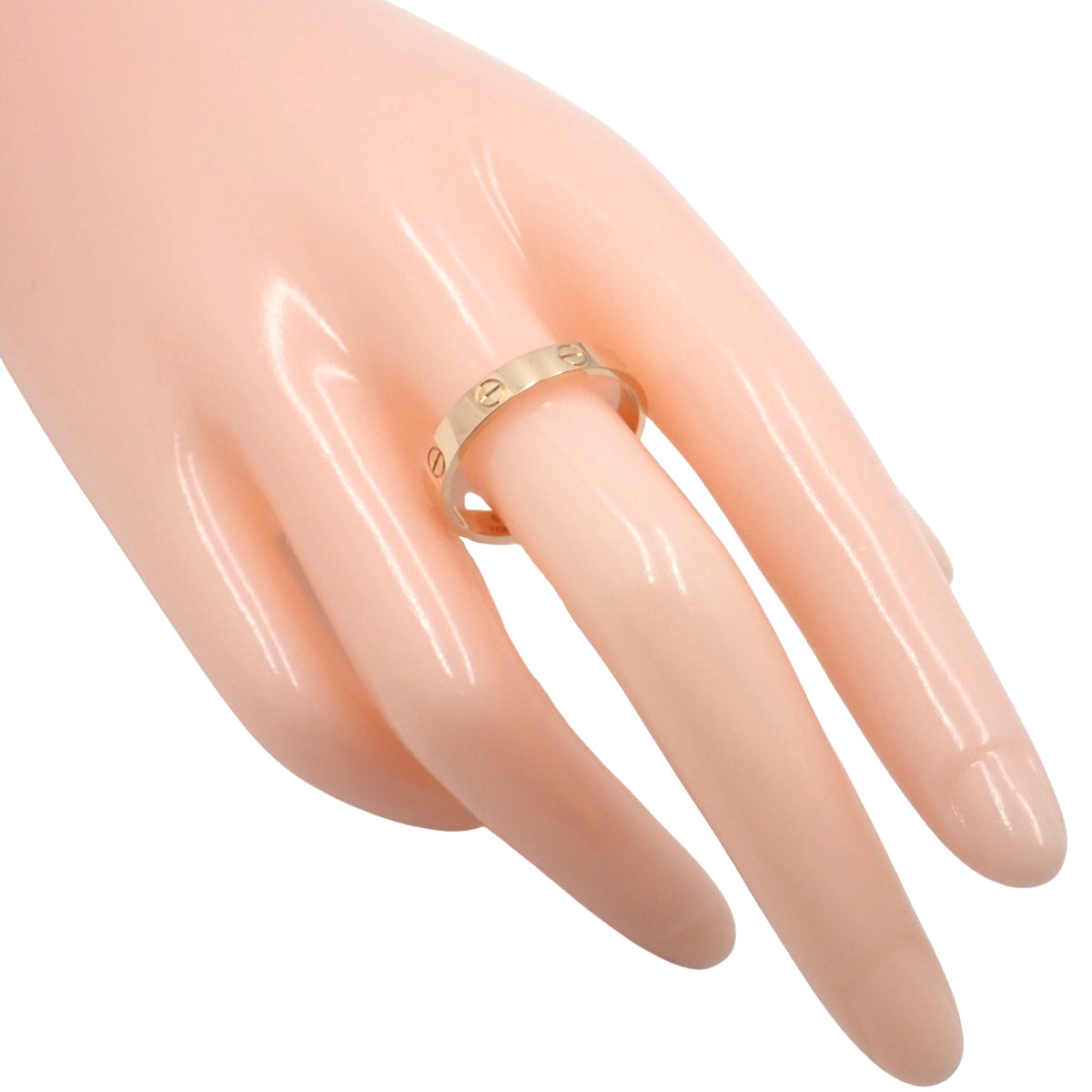 LOVEリング スモールモデル ピンクゴールド K18PG 22(62)号 4.0g