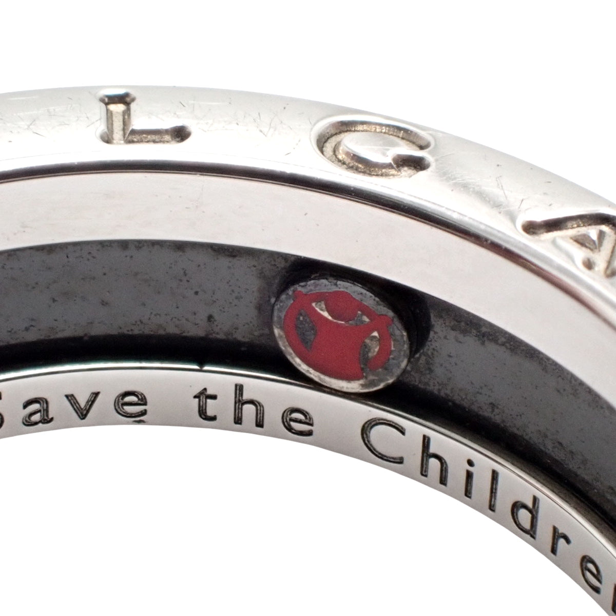 セーブ・ザ・チルドレン リング シルバー SV925 セラミック CE B-Zero1