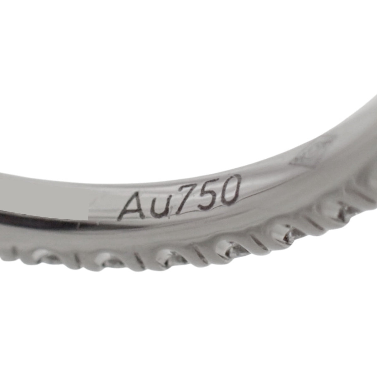 エタンセル ドゥ カルティエ ウェディング リング ダイヤモンド ホワイトゴールド K18WG 1.1g