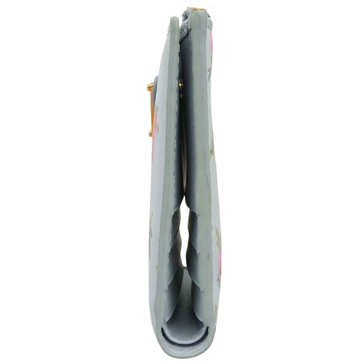 トライアングル フラワー ウォレット レザー DAINO BOX MORO 1ML050