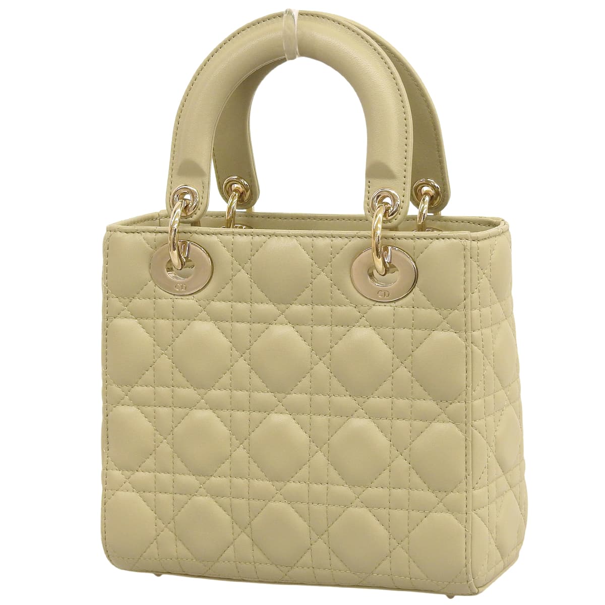 カナージュ レディディオール スモール レザー グリーン