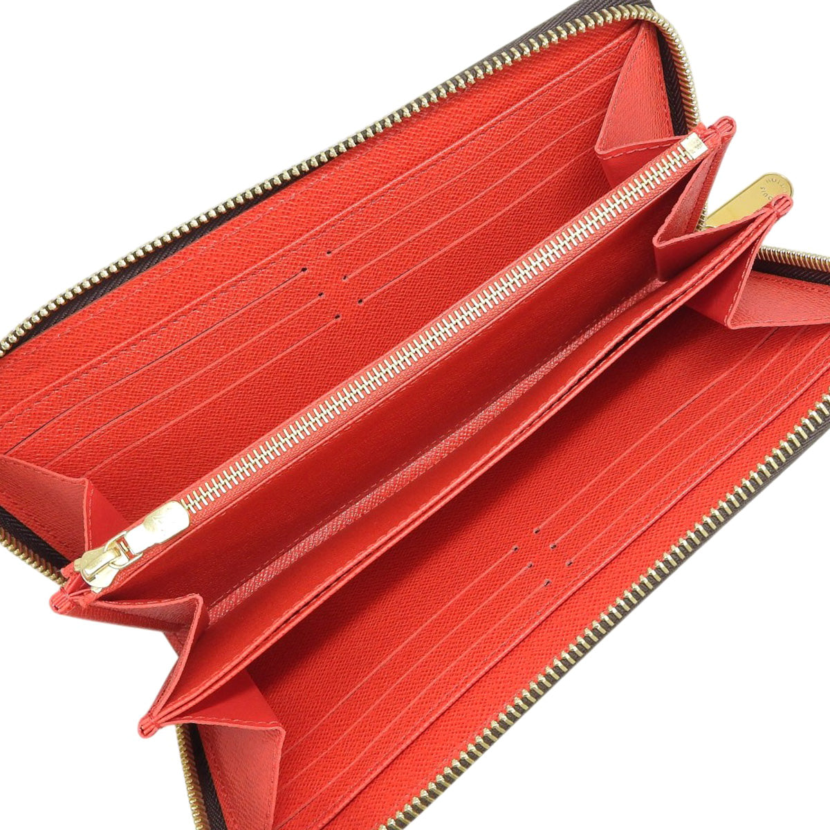 Monogram Zippy Wallet, Monogram Canvas, Coquelicot M41896