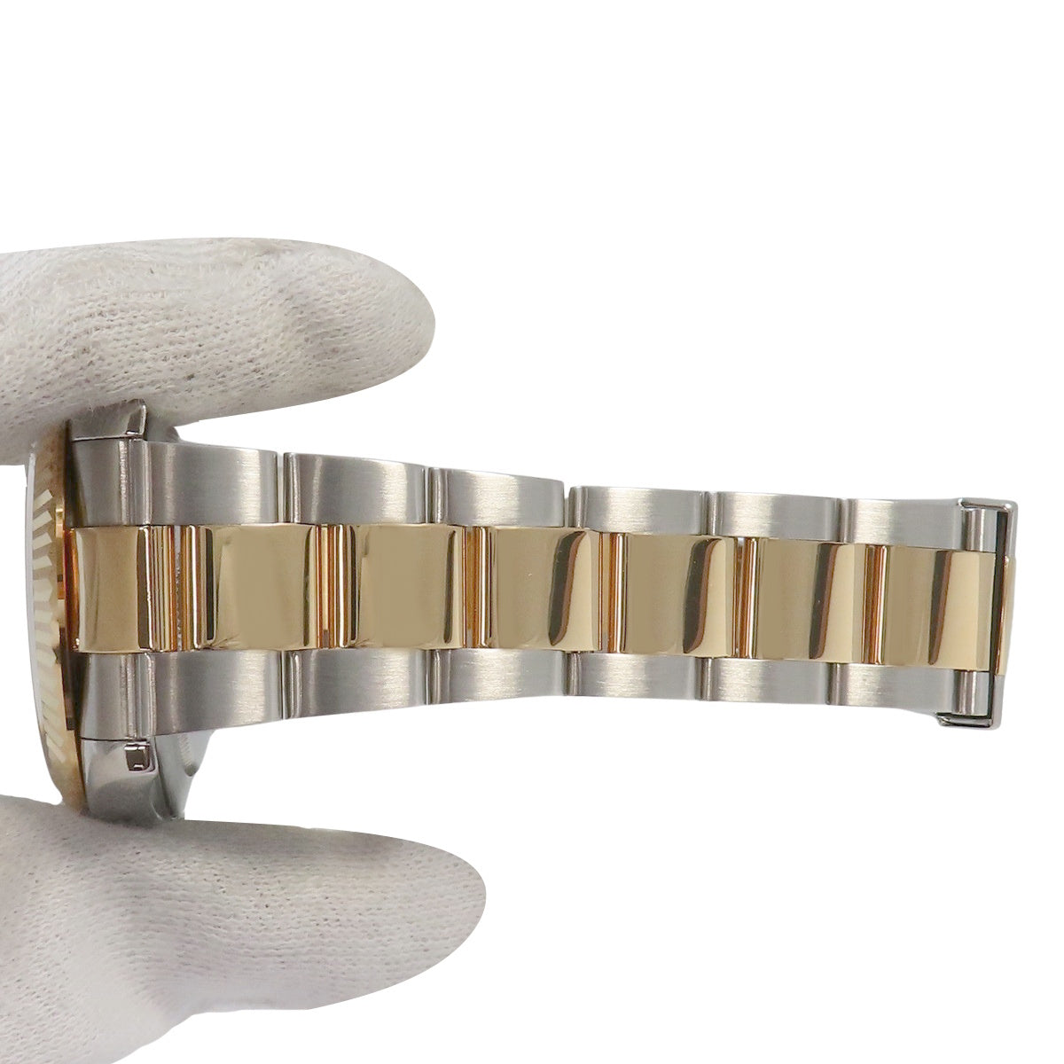 デイトジャスト41 126333 YG/SS ランダム番 シルバー 自動巻き メンズ