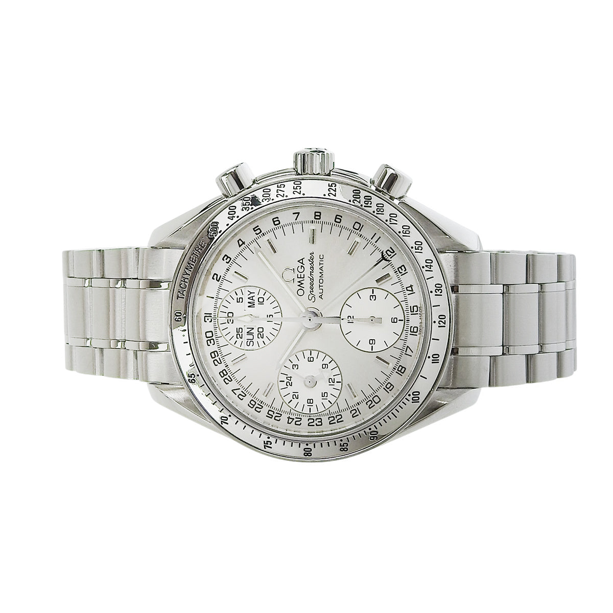 Speedmaster Day-Date 3523.30 SS Silver Automatic Men's