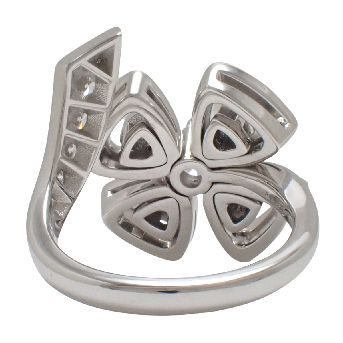 Fiorever Diamond Ring in White Gold, 18K White Gold, 7.4g