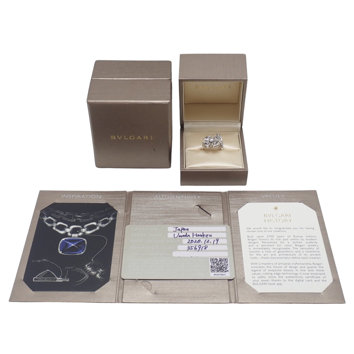 Fiorever Diamond Ring in White Gold, 18K White Gold, 7.4g