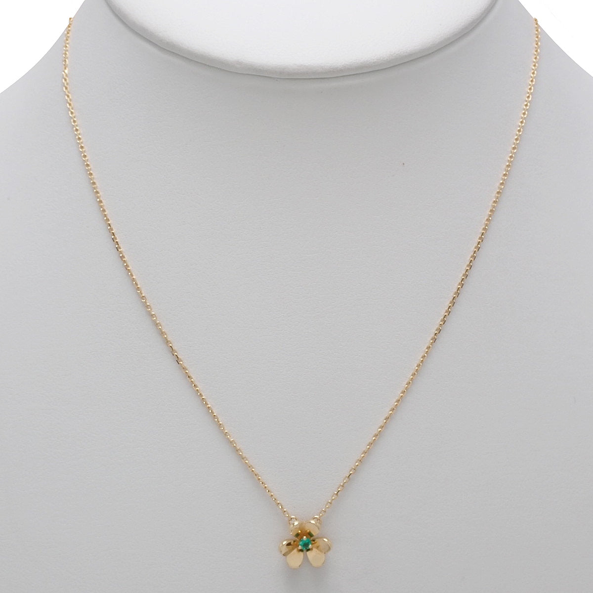 フリヴォル ペンダント ミニモデル エメラルド イエローゴールド K18YG 3.2g