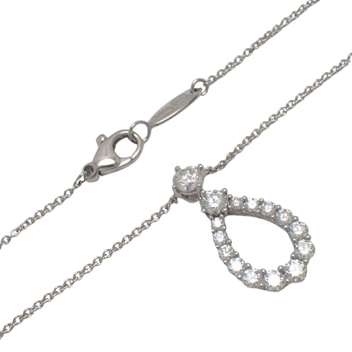 ループ・ペンダント エクストララージ ダイヤモンド プラチナ Pt950 5.5g