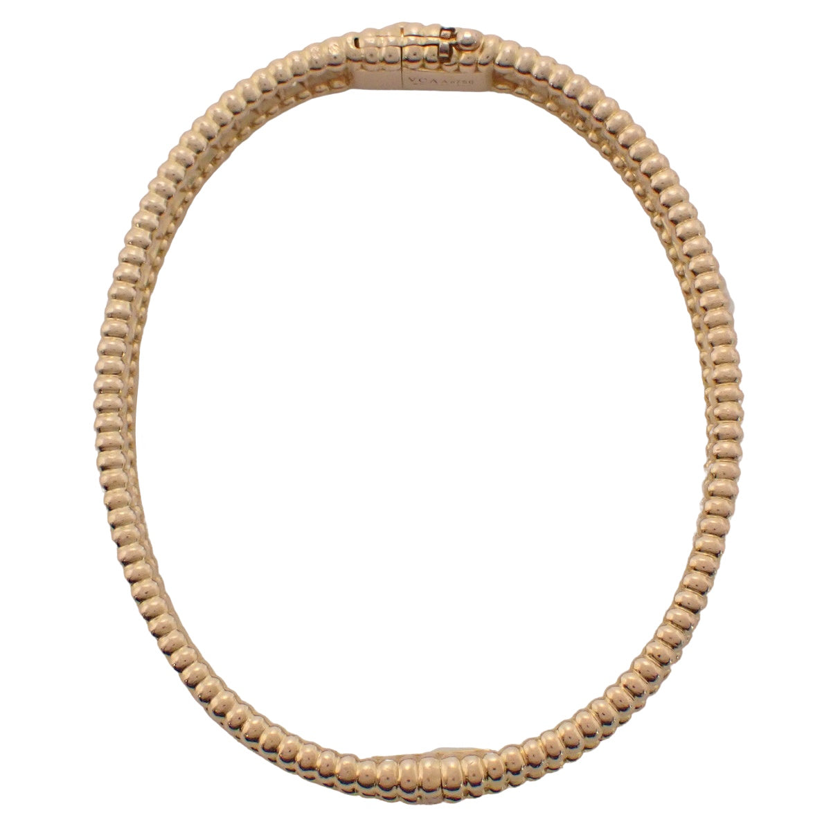 ペルレ ダイヤモンド ブレスレット ダイヤモンド イエローゴールド K18YG XS 21.5g