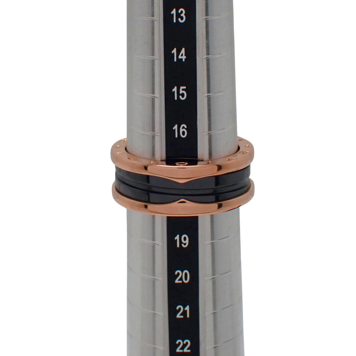 B.zero1 Ring Pink Gold K18PG Ceramic CE 58 8.6g B-zero1