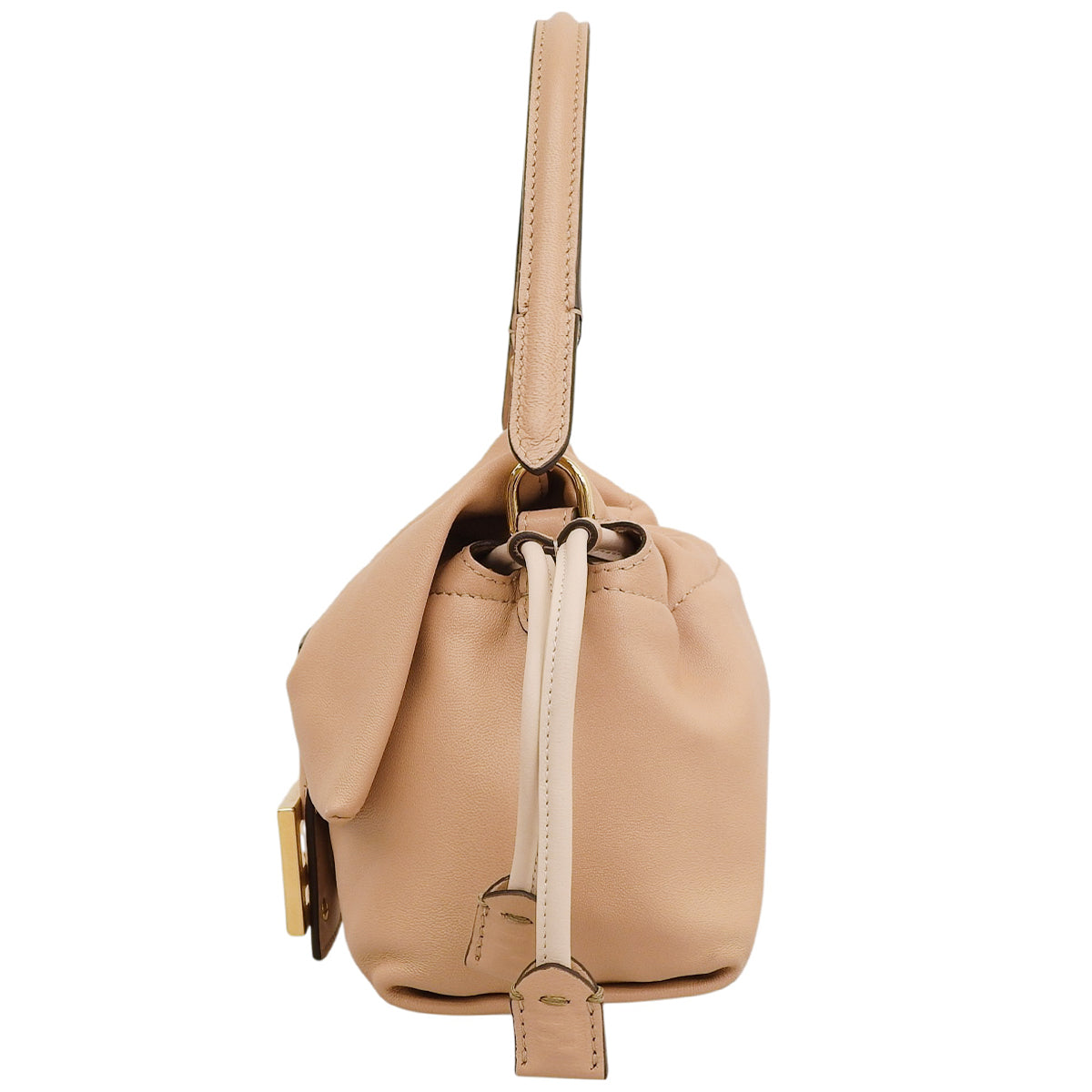 マンマバゲット スモール ナッパレザー ベージュ 8BS105ABVE