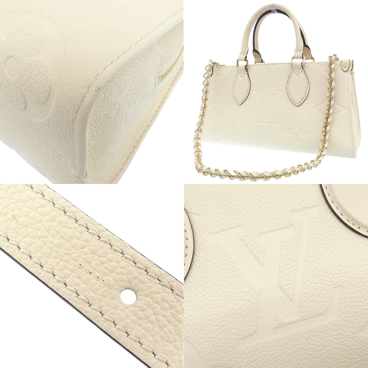 Monogram Giant/Monogram Empreinte OnTheGo EW Crème M23698