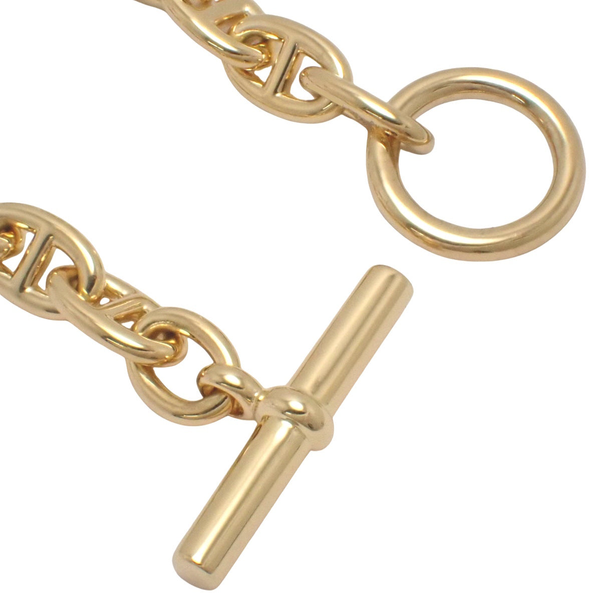 シェーヌダンクルブレスレットTPM イエローゴールド K18YG 21.3g