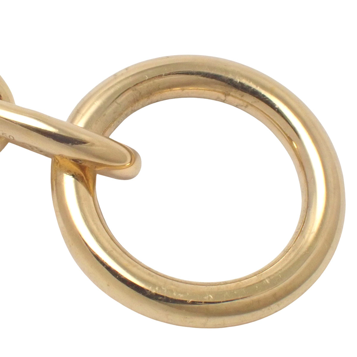 シェーヌダンクルブレスレットTPM イエローゴールド K18YG 21.3g