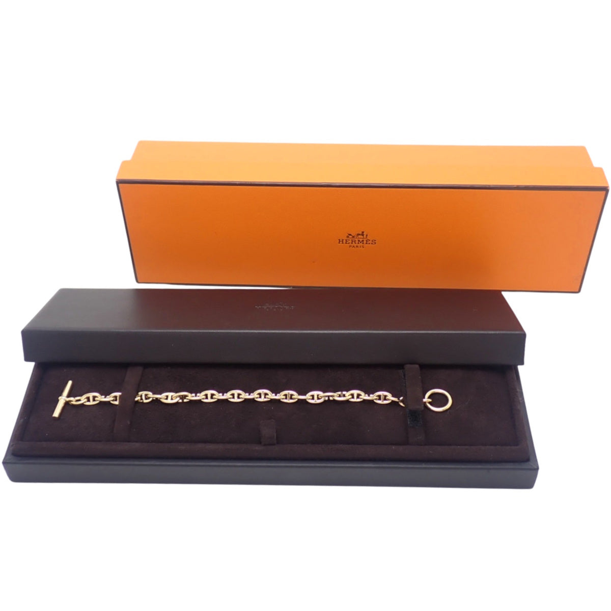 シェーヌダンクルブレスレットTPM イエローゴールド K18YG 21.3g