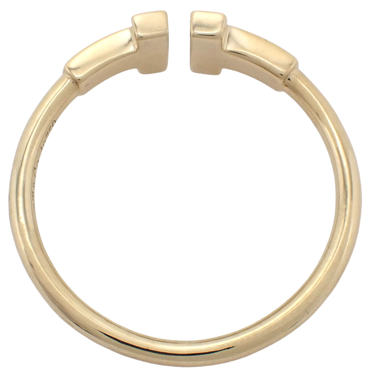 ダイヤモンド ワイヤー リング ダイヤモンド イエローゴールド K18YG 18(58)号 2.8g