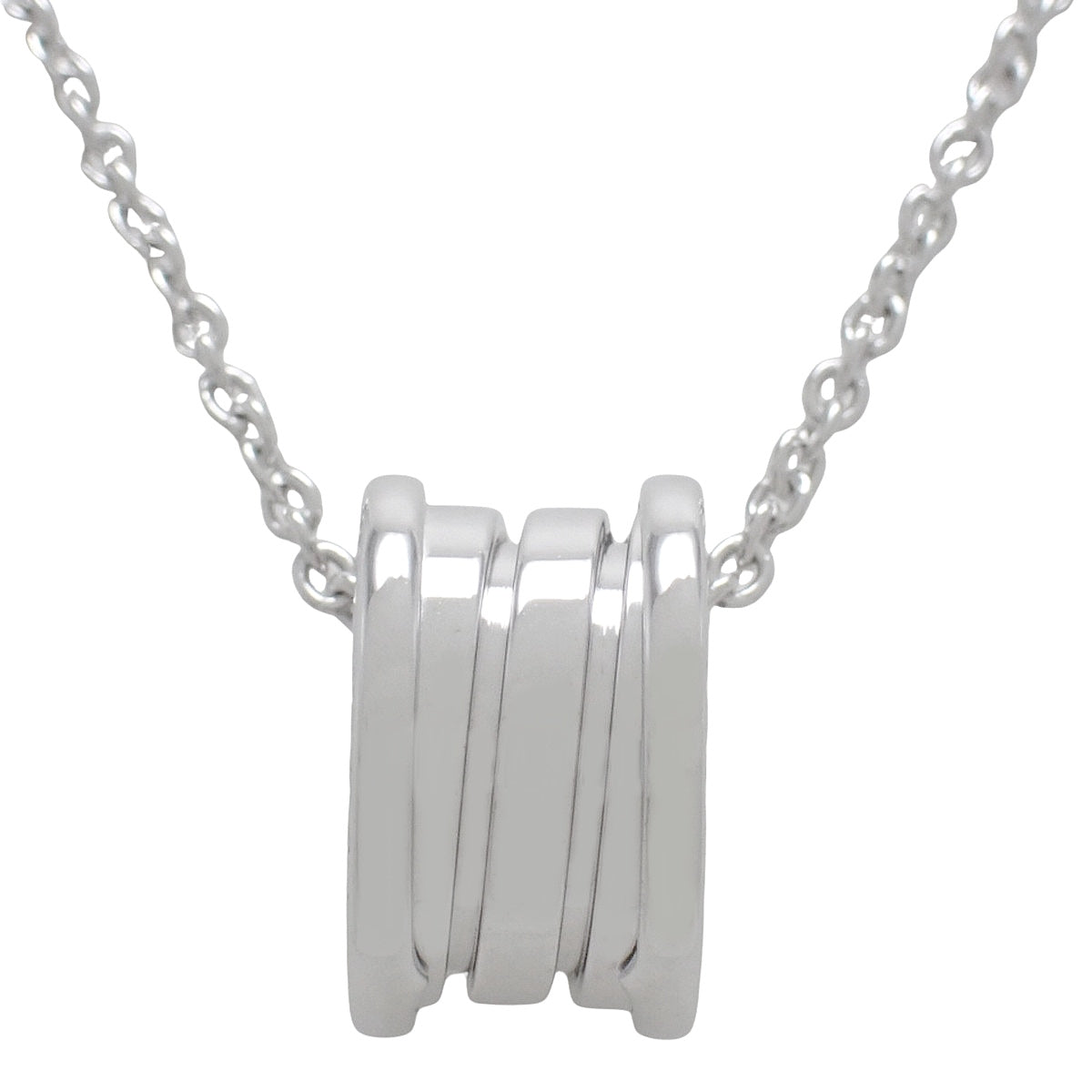 ビー・ゼロワン ネックレス ホワイトゴールド K18WG 11.7g