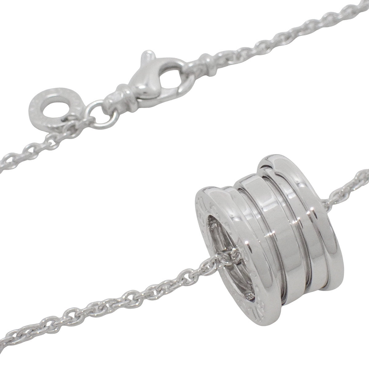 ビー・ゼロワン ネックレス ホワイトゴールド K18WG 11.7g