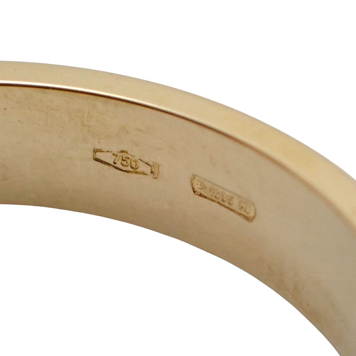 Icon 戒指 黄金 K18YG 17号 4.0克