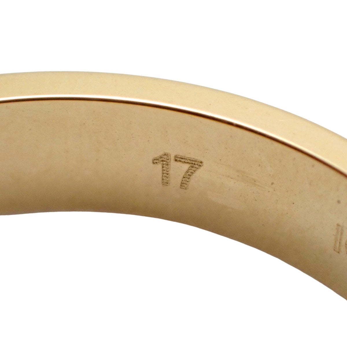 Icon 戒指 黄金 K18YG 17号 4.0克