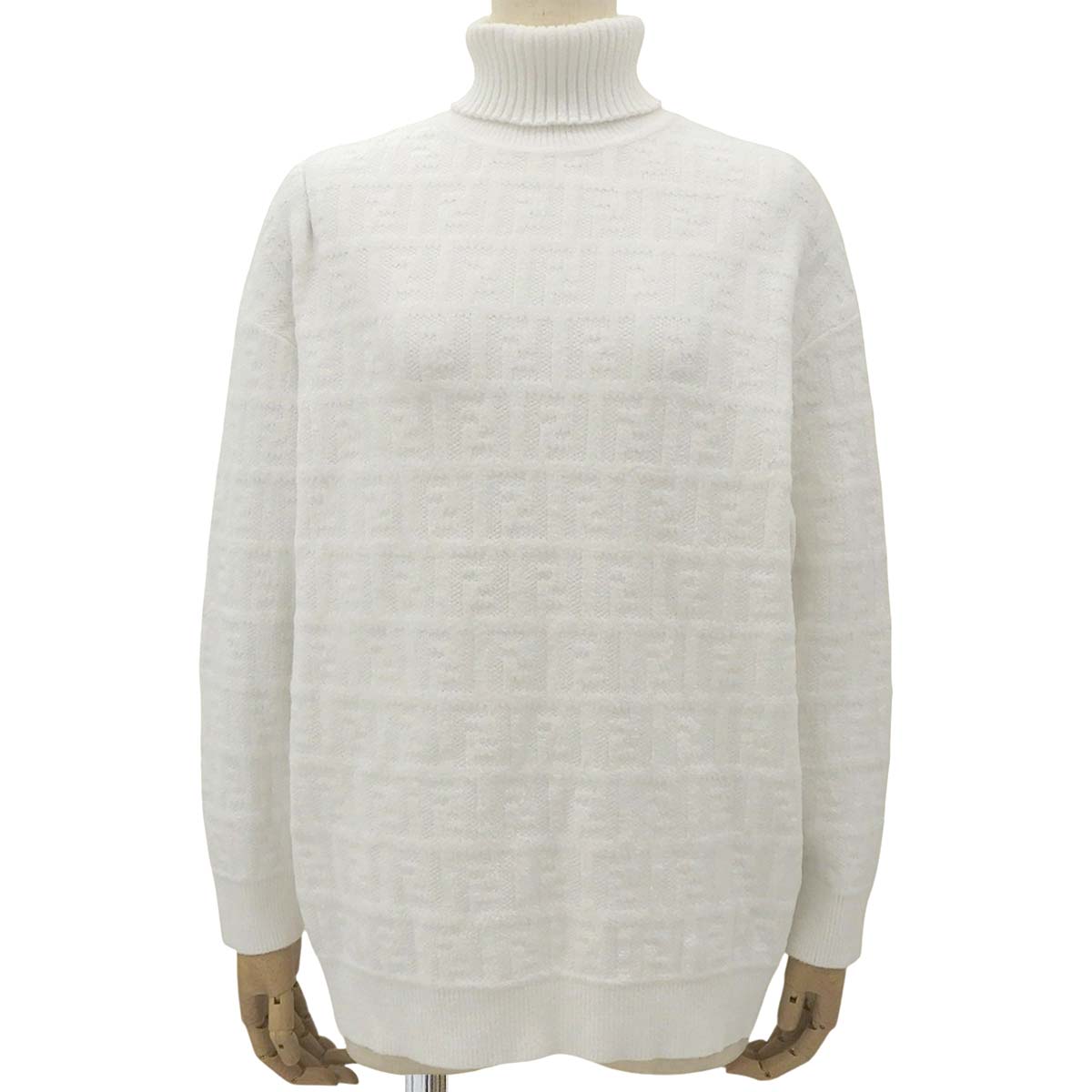 芬迪（Fendi）印花高领针织衫 2020年 36号 服装 时尚 衣物