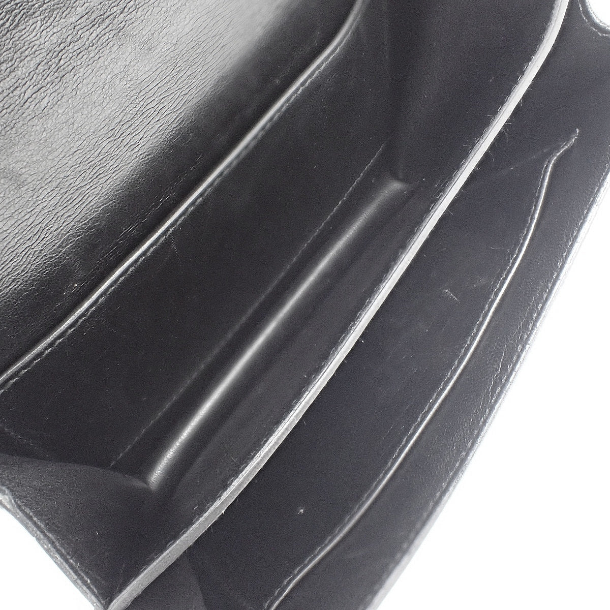 コンスタンス3ミニ ボックスカーフ ブラック ゴールド金具 〇T刻印