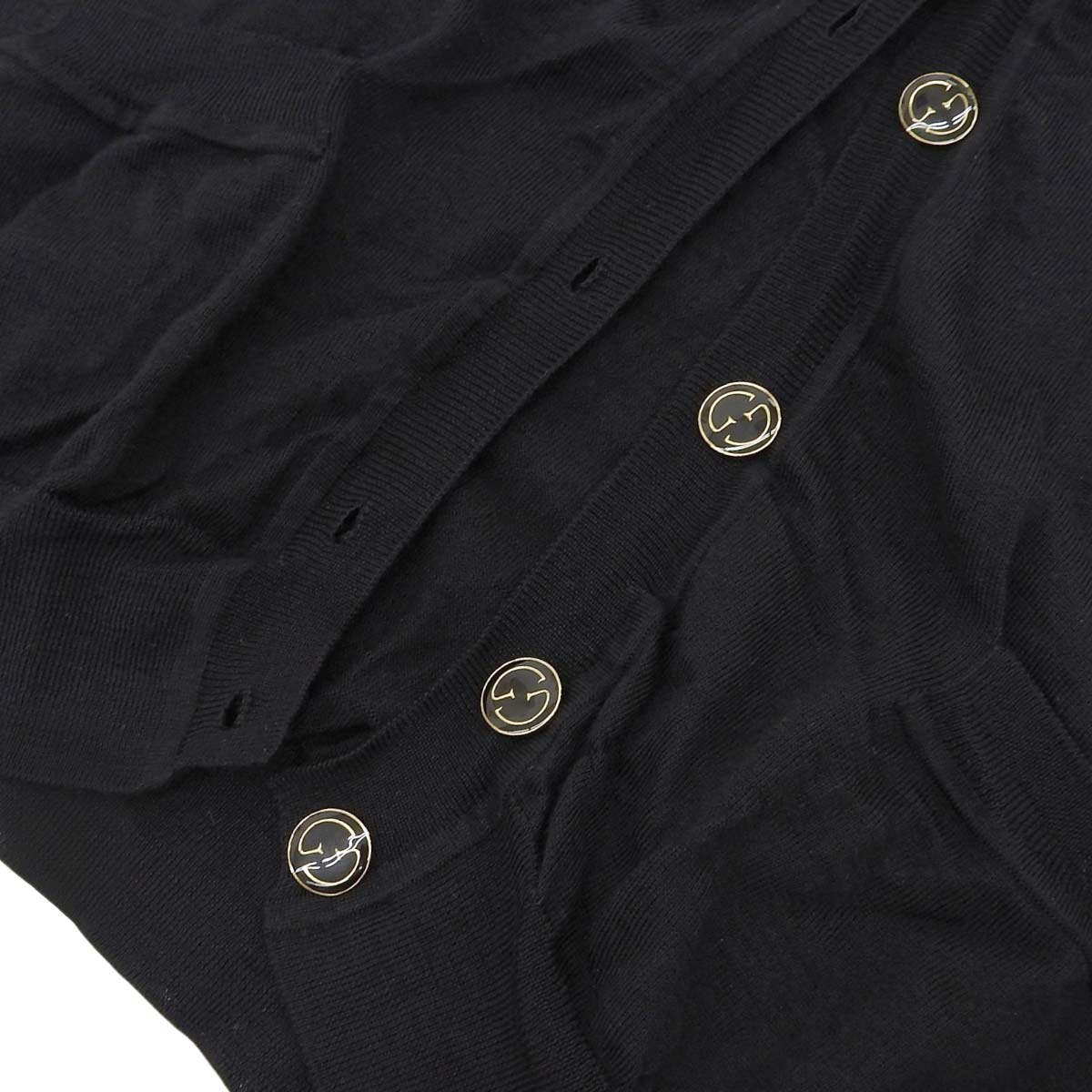 Vネック カーディガン XS