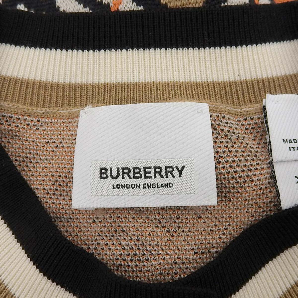 TBモノグラム カーディガン XS