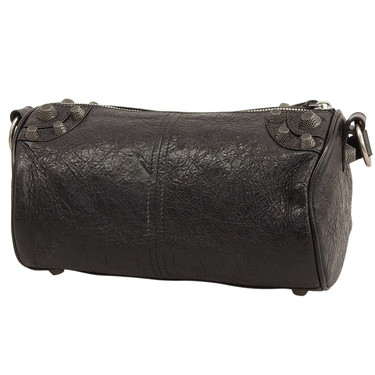 ル・カゴール シリンダー バッグ レザー ブラック 771716