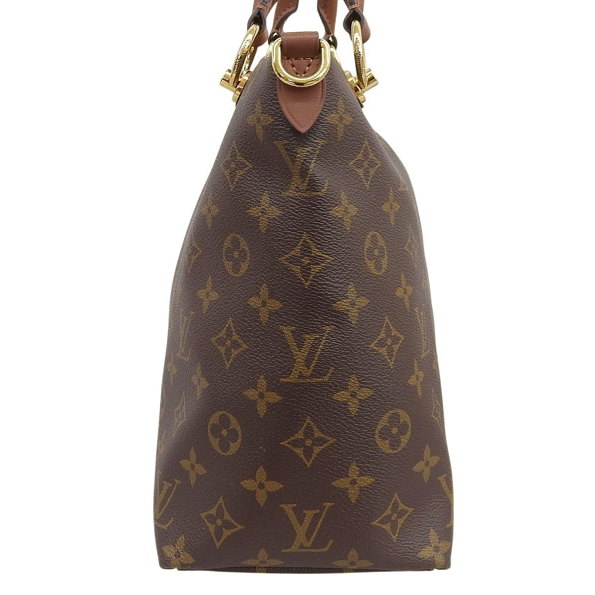 Monogram V Tote MM Monogram Canvas Saffron M43951