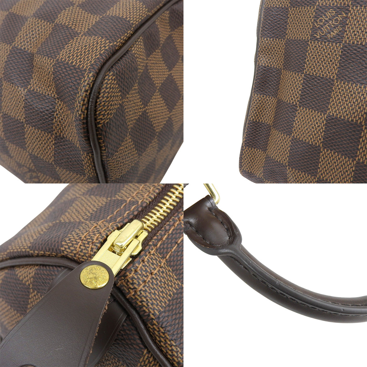 Damier Ebene Speedy 25 棕色 N41532