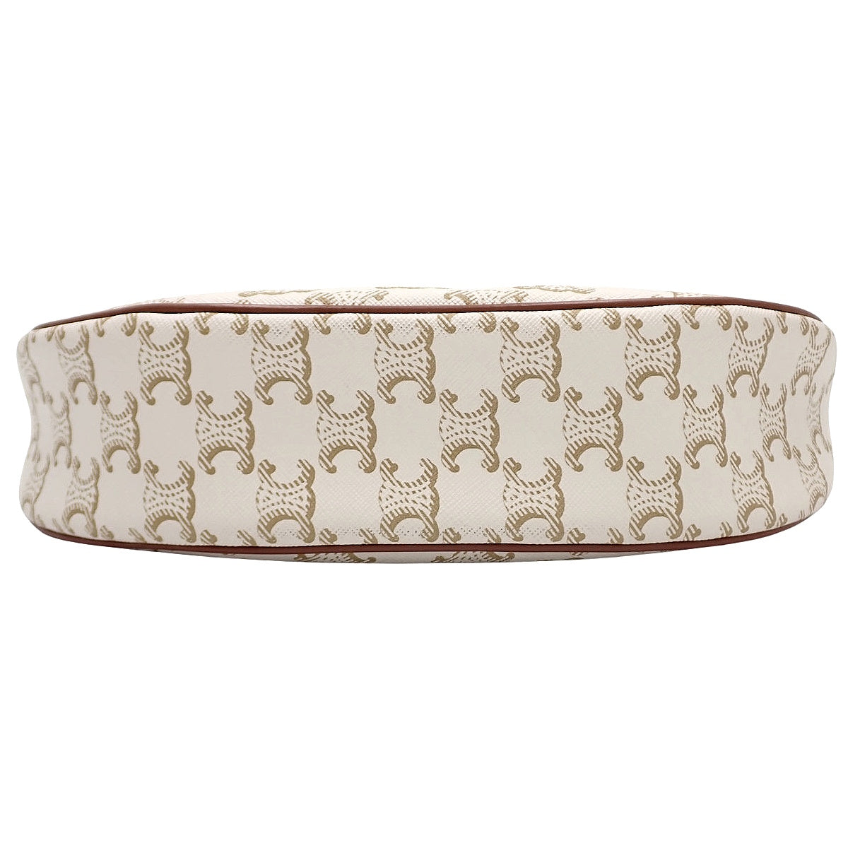 AVA アヴァ バッグ カーフ トリオンフキャンバス ホワイト ブラウン 193952BZJ.01BC