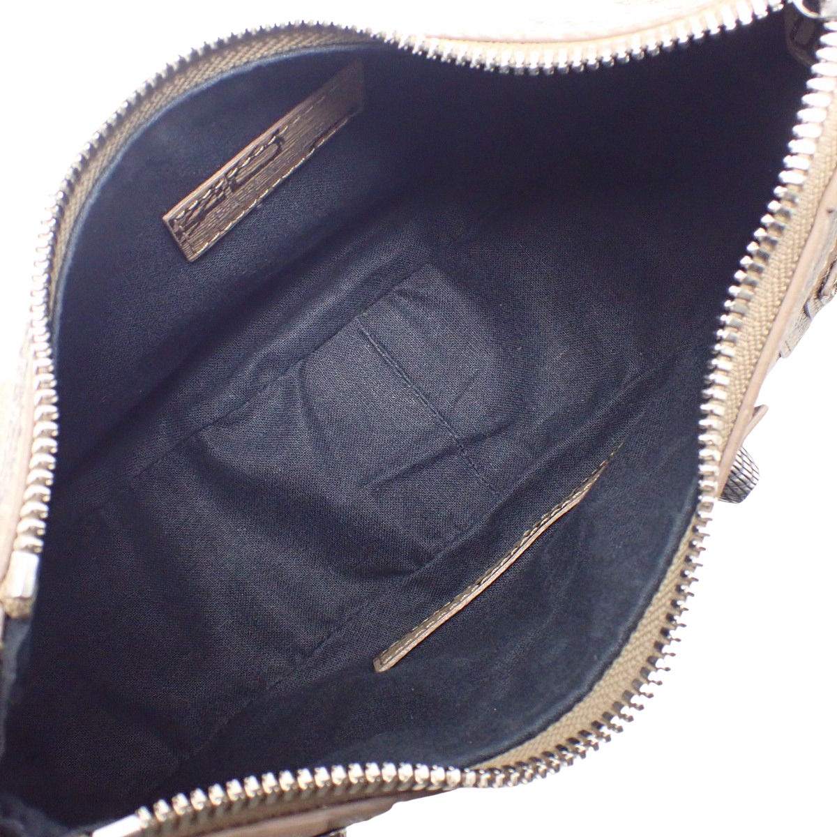 Le Cagole XS Leather Brown 671309