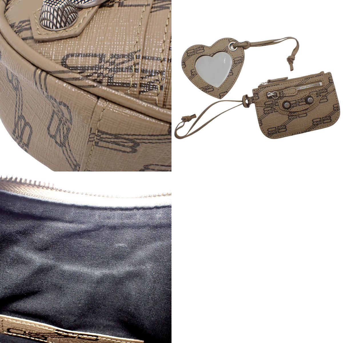 Le Cagole XS Leather Brown 671309